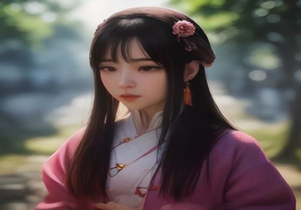 劳拉与马电影场景，女主角劳拉在金色旷野中与马并肩而立，光线柔和温暖，画面极具视觉张力